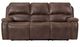 Elements International Atlantis Brown Sofa-0