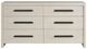 Universal Explore Home™ Dwell River Rock 6-Drawer Dresser-1