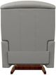 La-Z-Boy® Reed Oyster Leather Manual Rocking Recliner-4