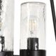 Uttermost® Edgecomb Faux Beechwood/Matte Black 4-Light Indoor-Outdoor Pendant-5