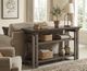 Hammary® Ketchum-Hamilton Rubbed Black Sofa Table-1