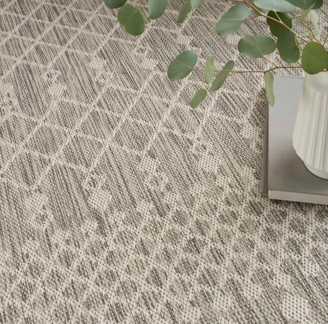 Nourison Home™ Positano Light Gray 5'x7' Area Rug Style 1-3