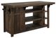 International Furniture Direct Dutton Brown Kitchen Island-0