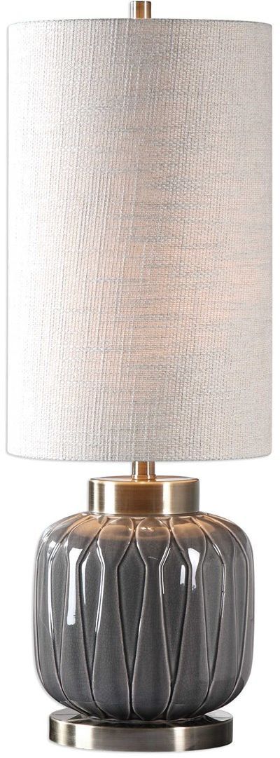 Uttermost® Zahlia Gray Buffet Lamp-3