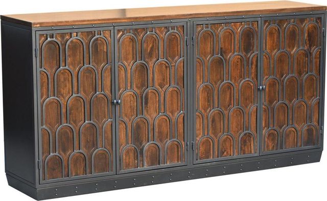 Jaipur Furniture Medrano Black/Brown Sideboard-0