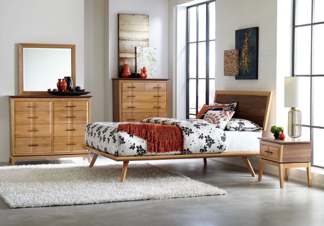 Whittier Wood® Furniture Addison Duet 1-Drawer Nightstand-1