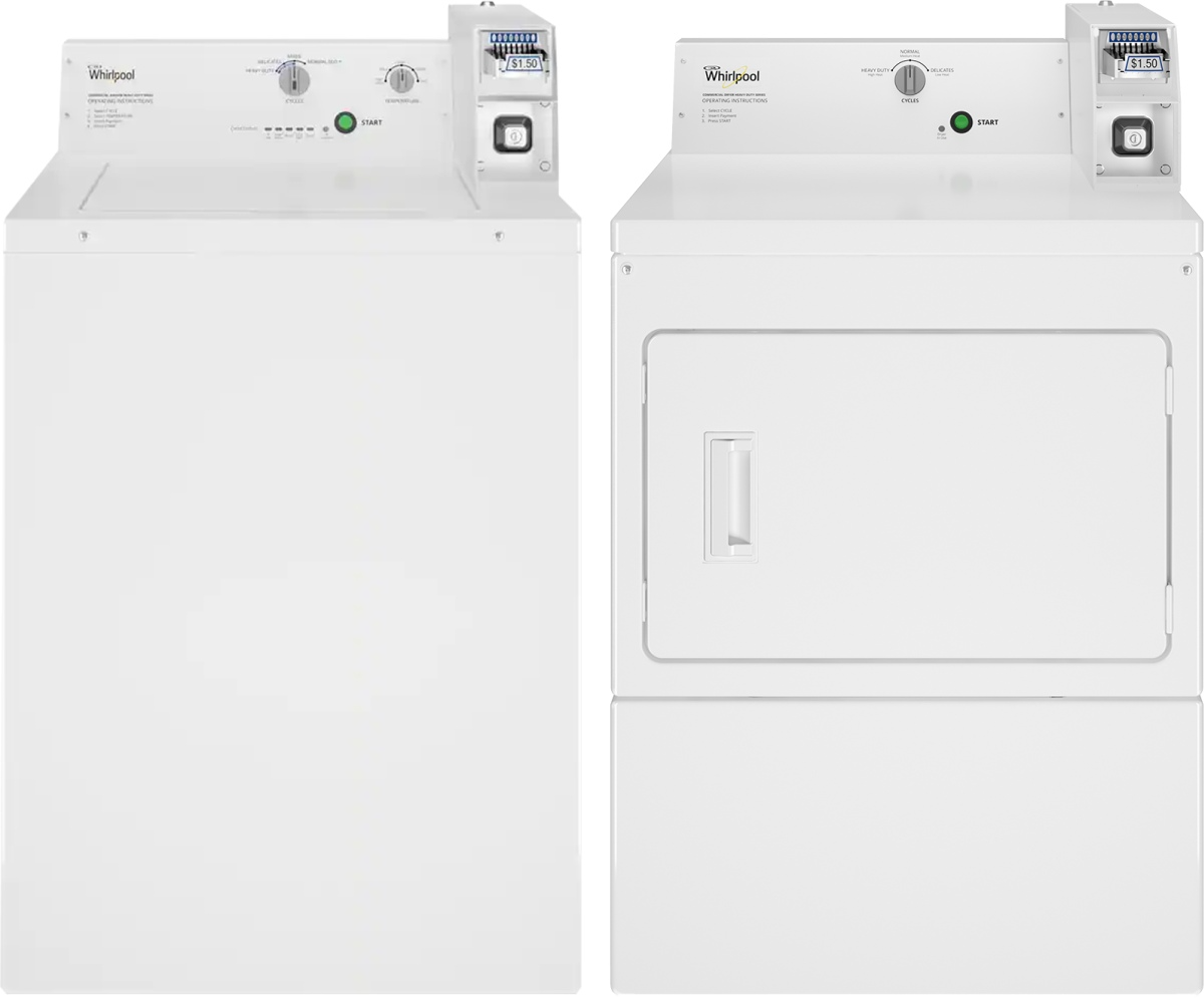Whirlpool Commercial® 7.4 Cu. Ft. Coin Slide Electric Dryer