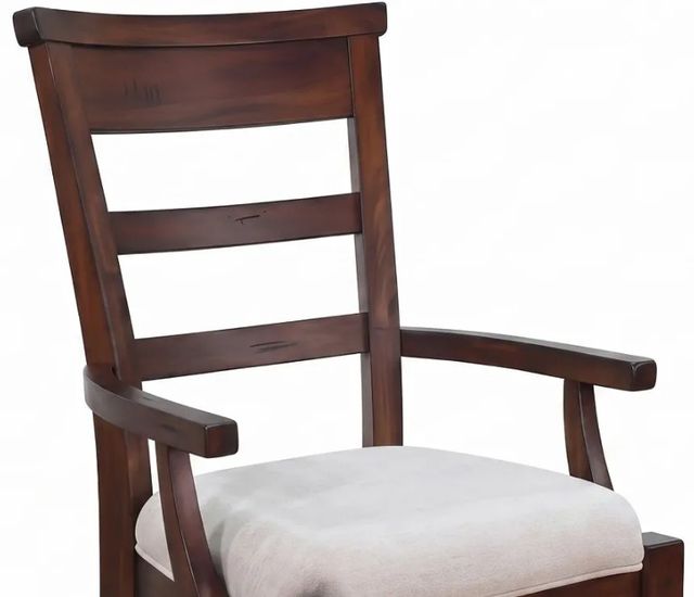 Sunny Designs™ Tuscany Beige/Vintage Mocha Dining Arm Chair-4