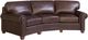 Smith Brothers Customizable 393 Leather Conversation Sofa-0