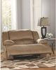 Signature Design by Ashley® Hogan Mocha Zero Wall Wide Seat Recliner-2