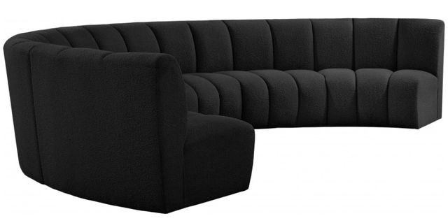 Meridian Furniture Infinity 6-Piece Black Modular Sectional Set-2