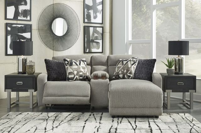 Millennium® By Ashley® Colleyville 2-Piece Stone Power Reclining Living Room Seating Set-3