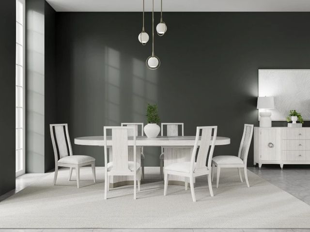 Riverside Furniture Hepburn 2-Piece Platinum Drift Dining Side Chair Set-1