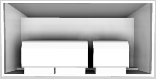 Vent-A-Hood® 48" White Euro-Style Wall Mounted Range Hood-3