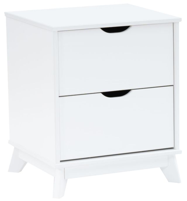 Powell® Portix 2-Piece White Nightstand Set-1