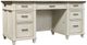 Aspenhome® Caraway Aged Ivory 66" Executive Desk-0