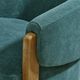 Parker House® Finley Island Teal Swivel Accent Chair-5