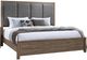New Classic® Home Furnishings Harrisburg 4-Piece Walnut Eastern King Bedroom Set-1