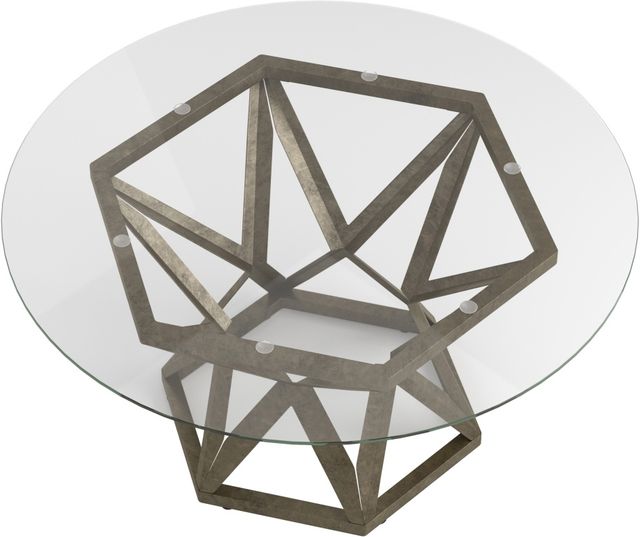 Coaster® Gold Glass Top Coffee Table-3