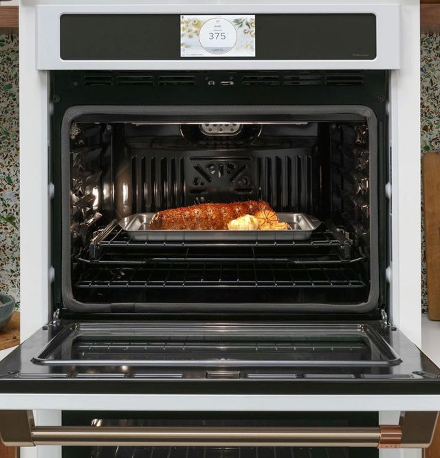 Café™ Professional Series 30" Matte White Electric Single Wall Oven-4