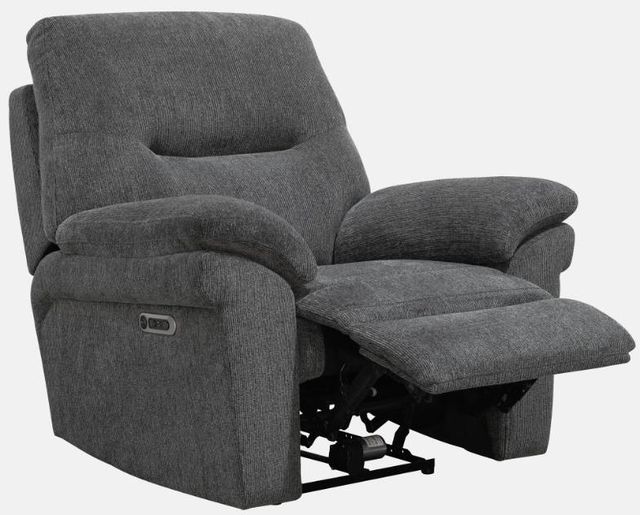 Parker House® Bryant Ruffles Coal Power Recliner-2