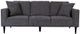 Porter International Designs Keaton Gray Sofa-1