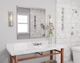 Currey & Company Bagno Bruneau Natural Alabaster/Polished Nickel/White Wall Sconce-3