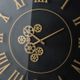 A & B Home Gold Gear Clock-3