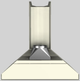 Vent-A-Hood® K Series 36" Biscuit Wall Mounted Range Hood-3