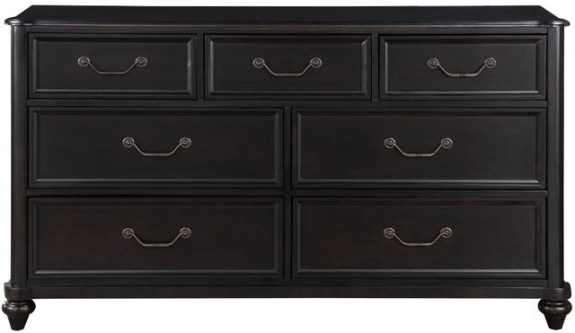 Mazin Furniture Herman Gray Brown Dresser-0