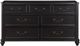 Mazin Furniture Herman Gray Brown Dresser-0