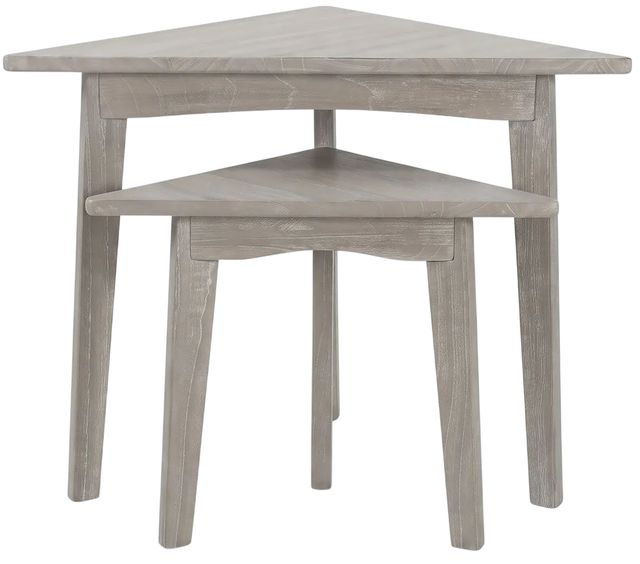 Sunny Designs™ Bijou 2-Piece Wheat Nesting Table Set-2