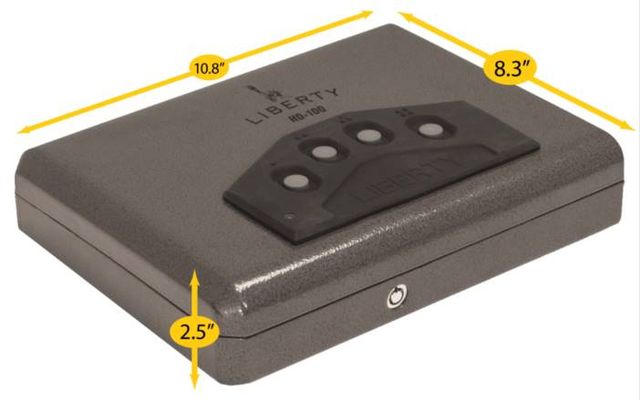 Liberty Safe HD-100 Bronze Gun Vault-2