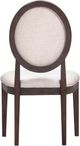 TOV Furniture Mila 2-Piece Beige/Dark Brown Dining Side Chair Set-4