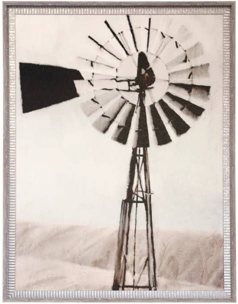Stylecraft Black/Light Gray/Off-White Wall Art-0