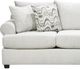 Fusion Furniture Largo Silver Sofa-1