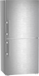 Liebherr 30" 12.8 Cu. Ft. SmartSteel Stainless Steel Counter Depth Bottom Freezer Refrigerator-2