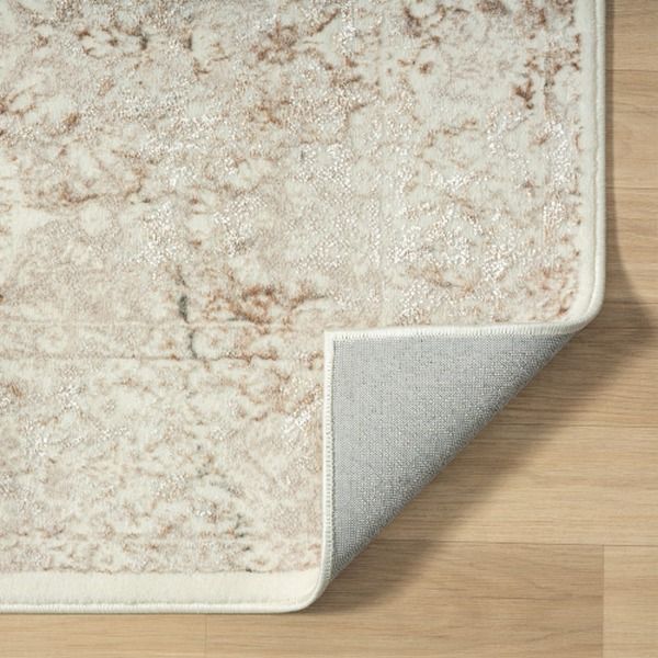 LR Home Antalya Beige/Cream 8'x10' Area Rug-4