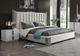 VIG Furniture Modrest Token 3-Piece Cream/Stainless Steel Queen Bedroom Set-0