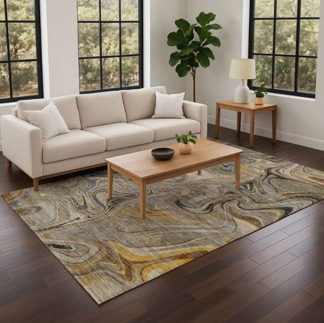 Dalyn™ Rug Company Nexus NX6 Gray 5'x8' Area Rug-1
