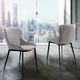 Armen Living Kenna 2-Piece Gray Dining Chairs-3