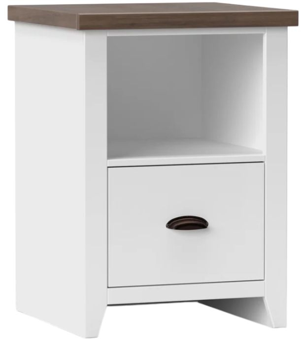 Legends Home Hampton Barnwood/Jasmin White File Cabinet-0