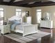 Elements International Brookpine White Dresser and Mirror Set-4