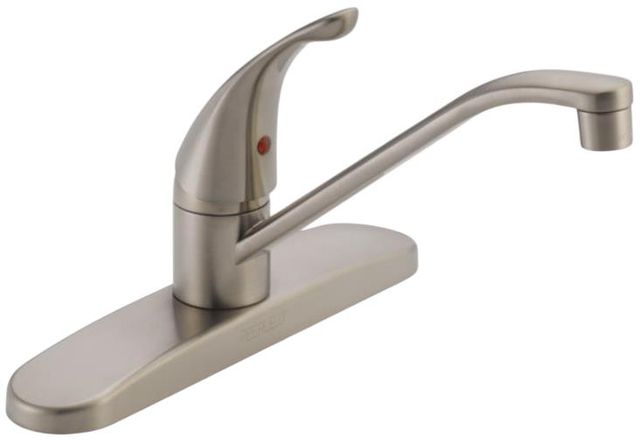 Peerless Core Stainless Single Handle Kitchen Faucet-0