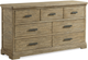 Riverside Furniture Milton Park Primitive Silk Dresser-1