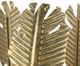 A & B Home Gold Feather Candle Holder-4