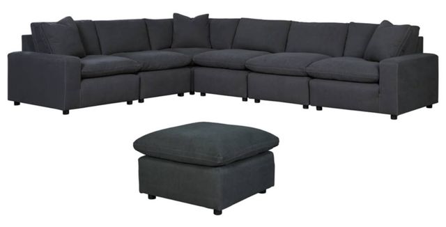 Signature Design by Ashley® Savesto 2-Piece Charcoal Living Room Set-0