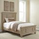 Liberty Furniture Rustic Traditions Saddle Tan Twin Panel Bed-1