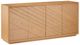Currey & Company Margot Beige/Natural Oak Credenza-0