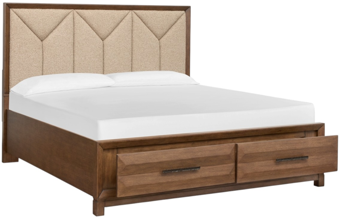 Magnussen Callisto Upholstered Panel Storage Bed - Thumbnail 3